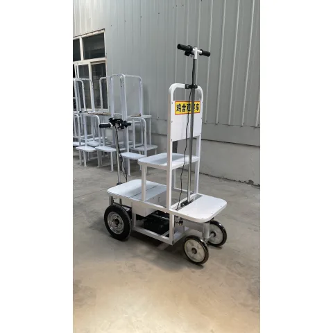 Véhicule électrique d'observation, poulailler, 3 étages (application de cages 3 couches de 2,3 mètres de haut)
