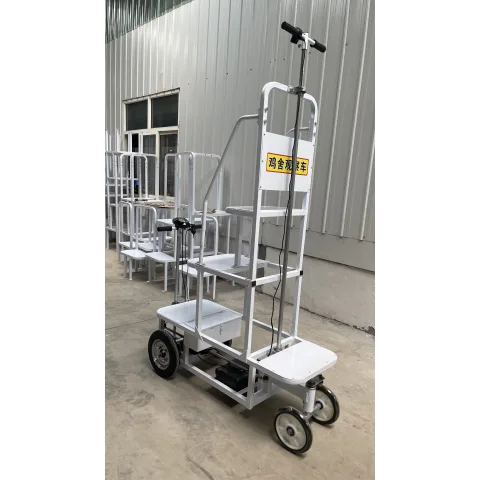 Véhicule d'observation électrique, poulailler, quatre étages (en appliquant quatre couches de cages de 2,8 mètres de hauteur)