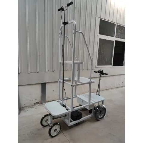 Véhicule d'observation électrique, poulailler, quatre étages (en appliquant quatre couches de cages de 2,8 mètres de hauteur)