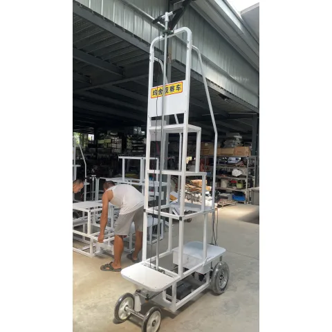 Véhicule électrique d'observation, poulailler, cinq étages (application de cinq couches de cages à 3,6 mètres de hauteur)