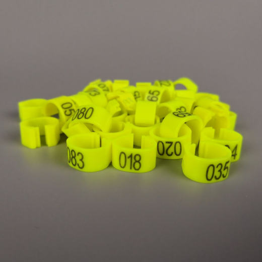 04_8毫米黄色数字足环(100个)