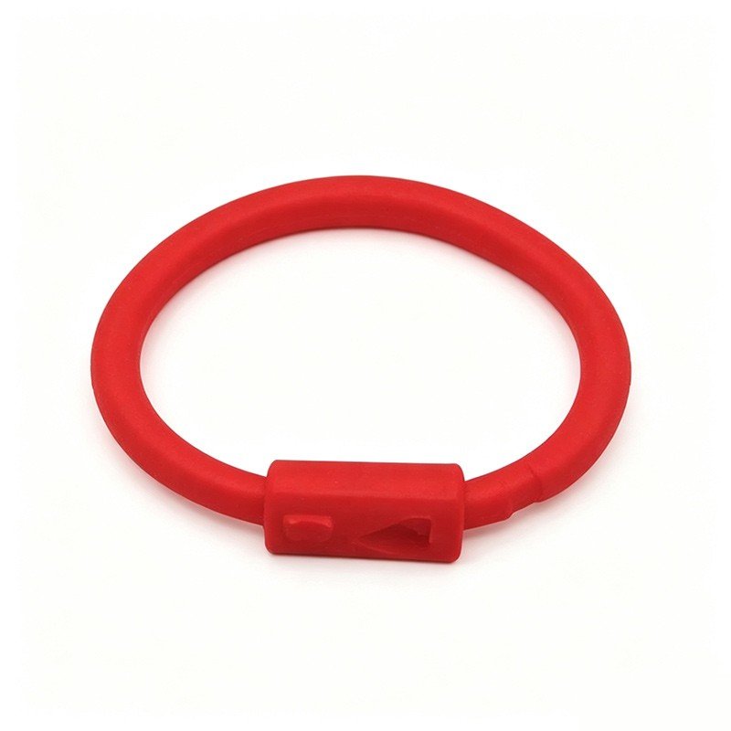 Five nylon nose rings.