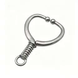 Slinking cow nose rings - large