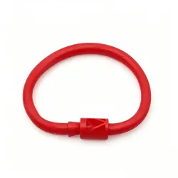 The big nylon nose ring.