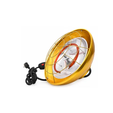 Shade di lampada di calore a infrarossi Termostato alogeno da 33 cm (250-500 W)