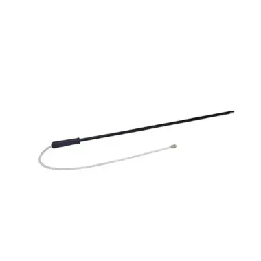 One-armed-long needles with hoses.
