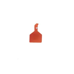 Ear tag sapi Sapi dengan satu tanda telinga - oranye tanpa kata - 100 / paket