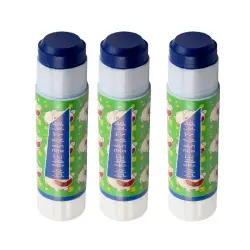 Medium marked crayons - Blue