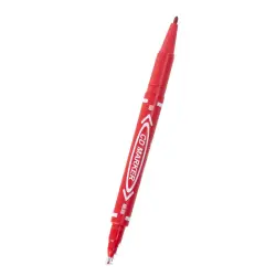 Double-head pen -- red