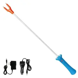 Penggiring babi dengan lampu Pig- cracker lampu biru, 85cm.