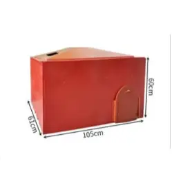 Ein Whirlpool für das rote Kunststoffteil.