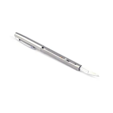 Small pen castration knife.