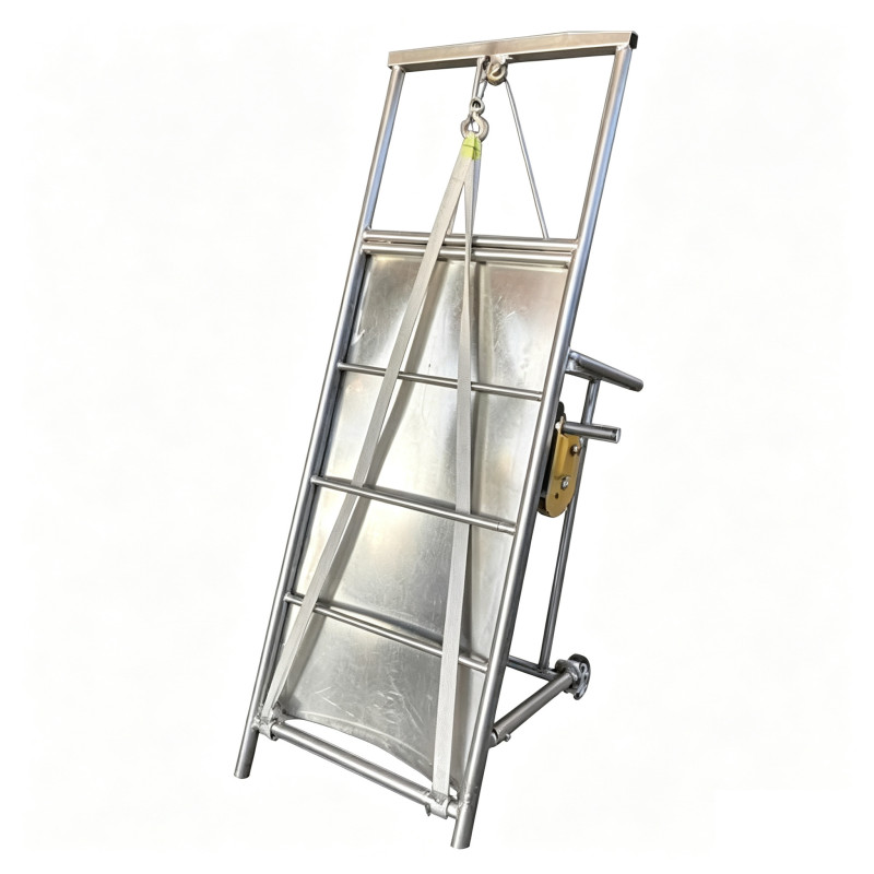 Mobile pig-killer 2.5 m - steel-board winch