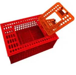 Chicken Roofbox - 11.5 kg red box 33 high