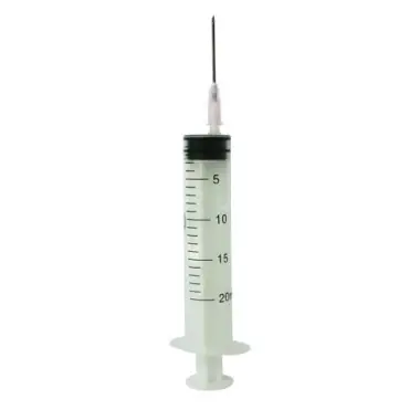 Single-time syringe 20 ml-12*38