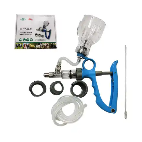 Siringa automatica continua veterinaria Siringa aggiuntiva 6ml + una scatola