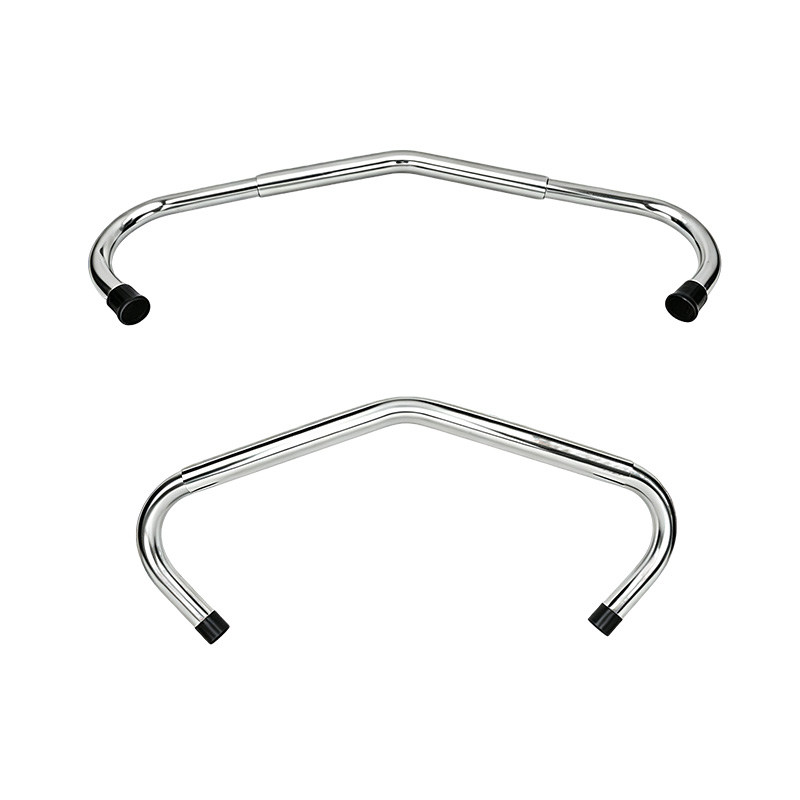A stainless steel cow with a kicker + two plugs.