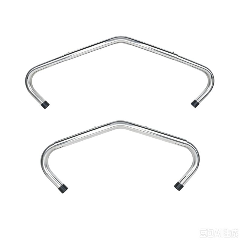 The stainless steel cow with a kickstick.