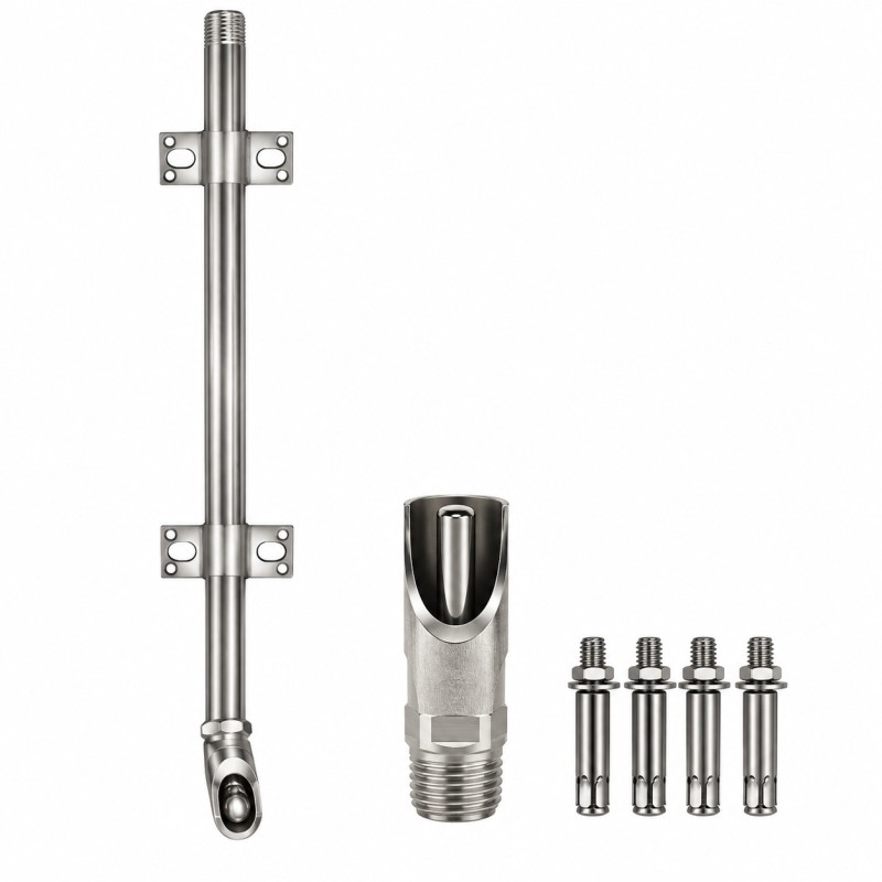 Pipa air Q1 (tetap di dinding)
