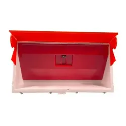 Red and white ventilation windows (with steering boards)*8