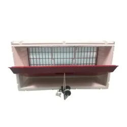 Red and white ventilation windows (without steering boards)* 8
