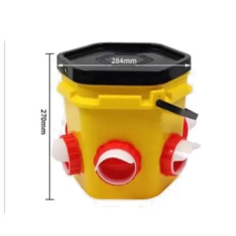 Weiß dicker 6 + 12 L Hexbpb für neue Sophistenfutter (6 Löcher gefüllt)