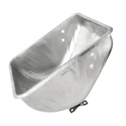 Palung pakan induk babi The tahan karat baja trough.