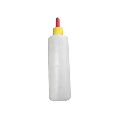 The sheep use 400ml of a bottle.