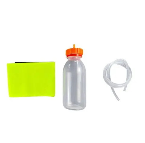 Gas-back bottle liquid package