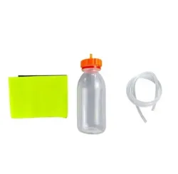 Gas-back bottle liquid package