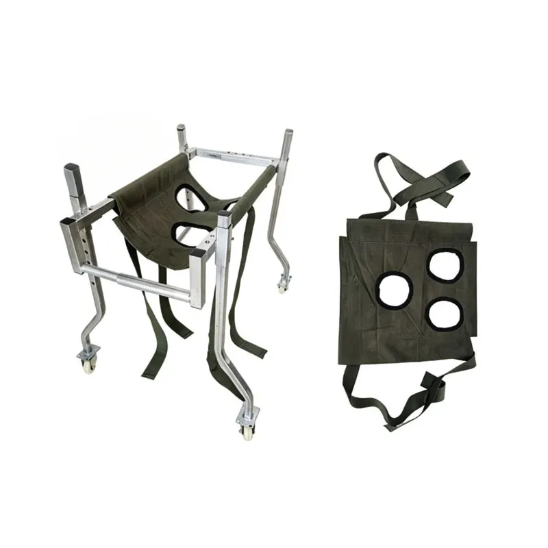 Kühe lernen zu Walker + Anzug