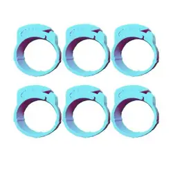 But the chicken anklets are blue 1-8 pounds unnumbered.