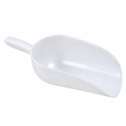 White plastic shovel.