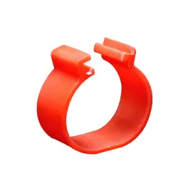 A red cock anklering of 1-5-chip 1.6 inline 001-100.