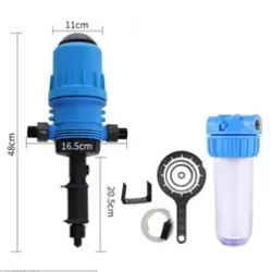Blue Nationally produced additive 0.2-2% + pre-filter