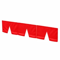 Product #20 1.37 m of أبيض-bearing box front curtains