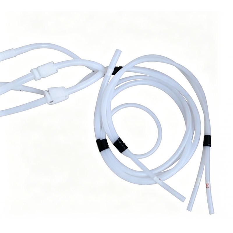 Milker fittings - pulsed milk pipes