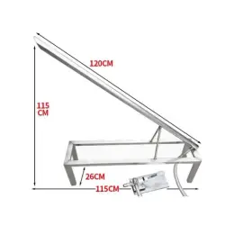 Standard colon cleaners: 1.15 m