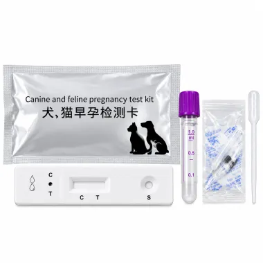 - Betts and Cats pregnancy test paper.