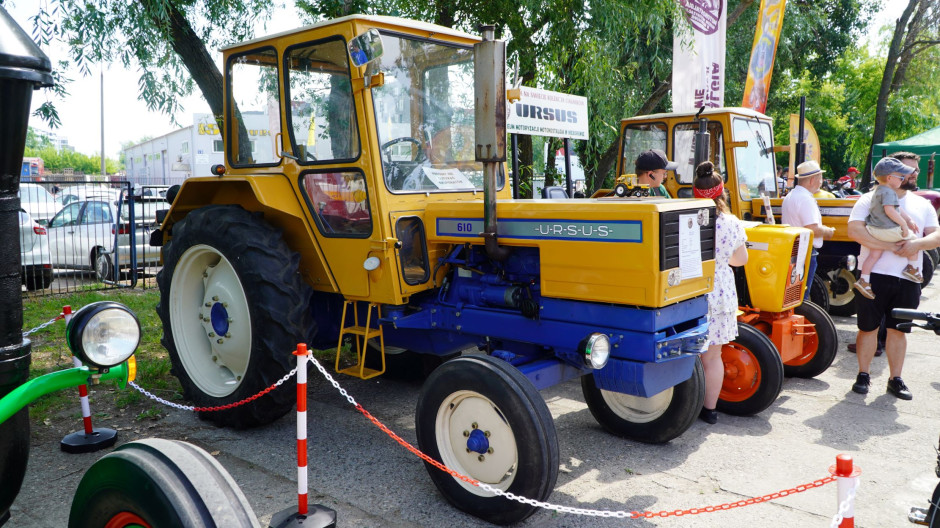 Prototypowy Ursus U-610 należący do W.Burego na zlocie Ursusów w Ursusie Fot. Kamil Pawłowski / PTWP