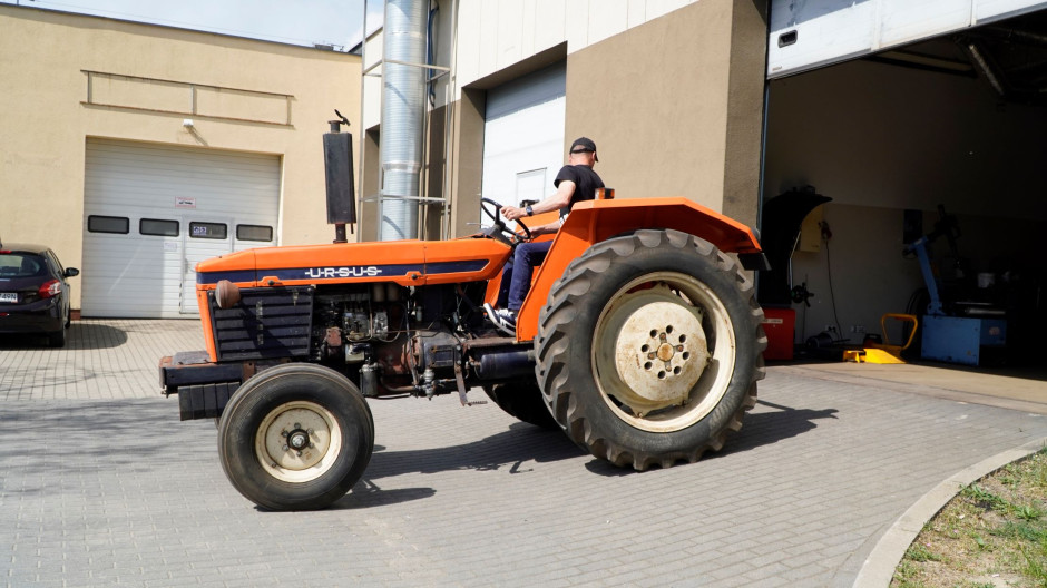 Prototypowy Ursus U-710 Trimat należący do Uniwersytetu Warmińsko-Mazurskiego Fot. Kamil Pawłowski / PTWP