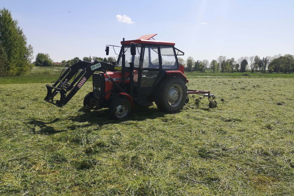 Traktor dzisiaj służy w gospodarstwie jako pomocniczy, ale ciągle jest bardzo ważny Fot. Materiały czytelnika / T.Lewicki