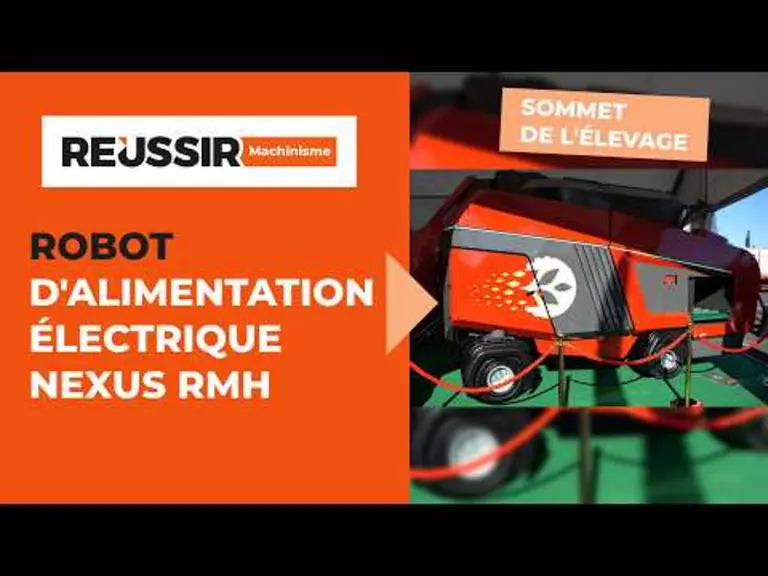 RMH présente son robot d'alimentation Nexus au Sommet de l'Elevage — Illustration 1