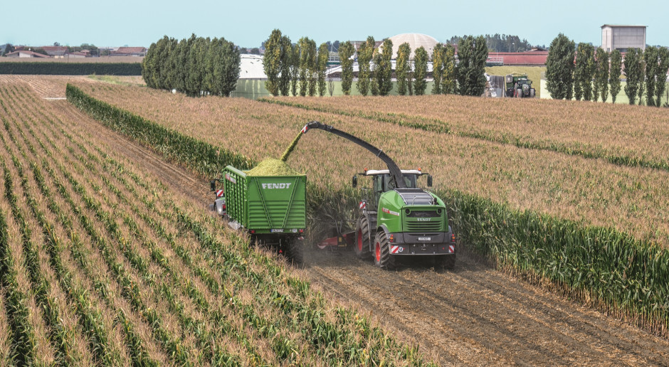 Fendt Katana przy pracy Fot. Materiały prasowe / AGCO / Fendt