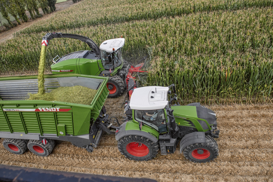 Fendt Katana przy pracy Fot. Materiały prasowe / AGCO / Fendt