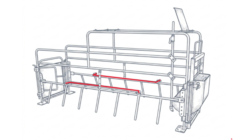 A profitable farrowing unit: infrastructure, welfare, and management — Illustration 2