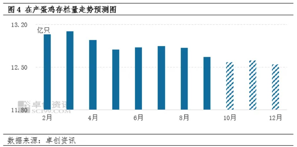 三季度鸡蛋价格高位运行，四季度供需关系如何演绎？ — 插图 4