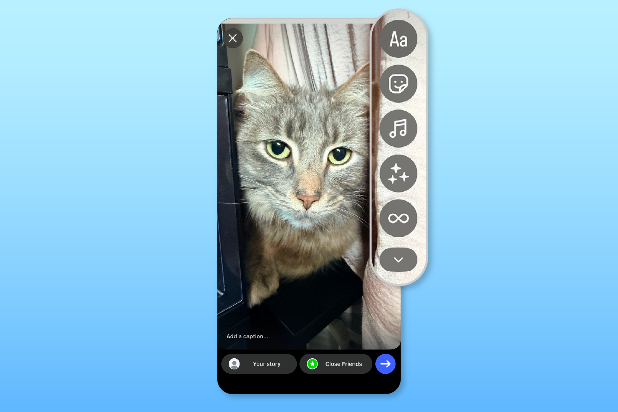 Add creative elements screen